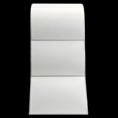 สติ๊กเกอร์พีพีขาวด้าน ขนาด 9.0 x 6.0 ซม.