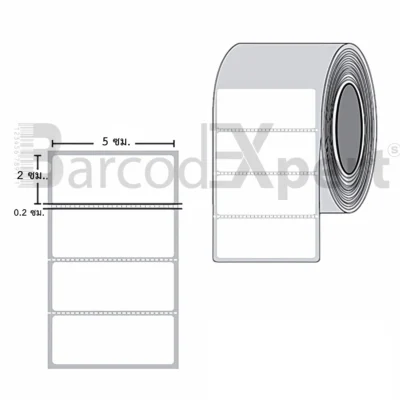 สติ๊กเกอร์ไดเร็คเทอร์มอลล์ ขนาด 5.0 x 2.0 ซม.